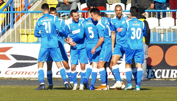 fk sutjeska fudbal igraci slavlje