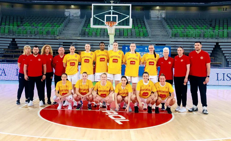 kosarkasice crna gora pripreme 2023