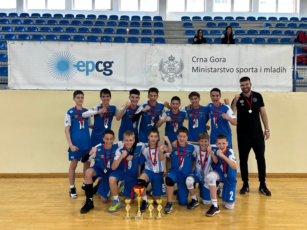 Pioniri Budućnosti šampioni Crne Gore - Odbojka Crna Gora