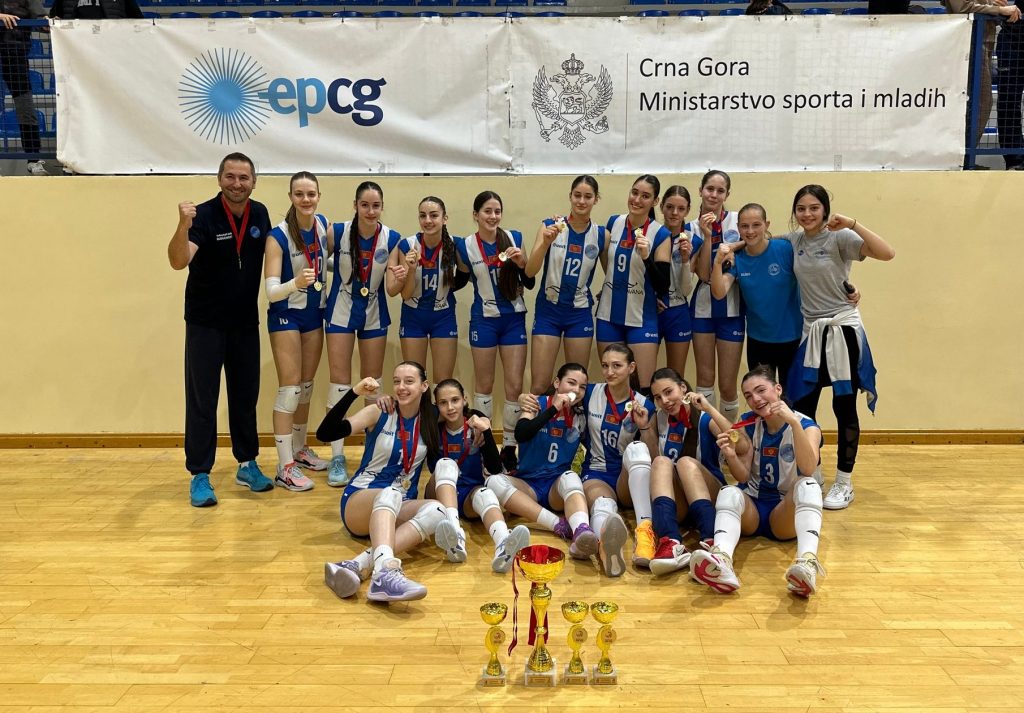 Pionirke Budućnosti šampionke Crne Gore - Odbojka Crna Gora