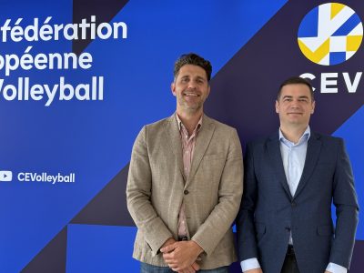 Bošković se sastao sa direktorom CEV-a, u planu organizacije velikih odbojkaških takmičenja - Odbojka Crna Gora