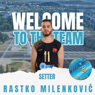 Milenković novi tehničar Budućnosti - Odbojka Crna Gora