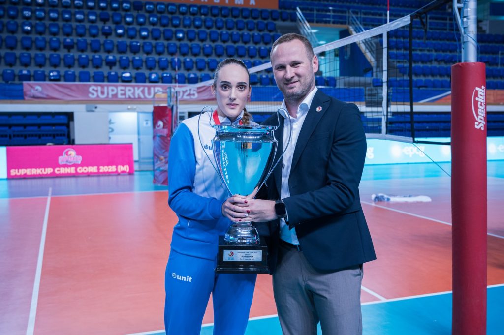Prvi pehar Superkupa za Luku Bar, Dijana Vuković MVP - Odbojka Crna Gora