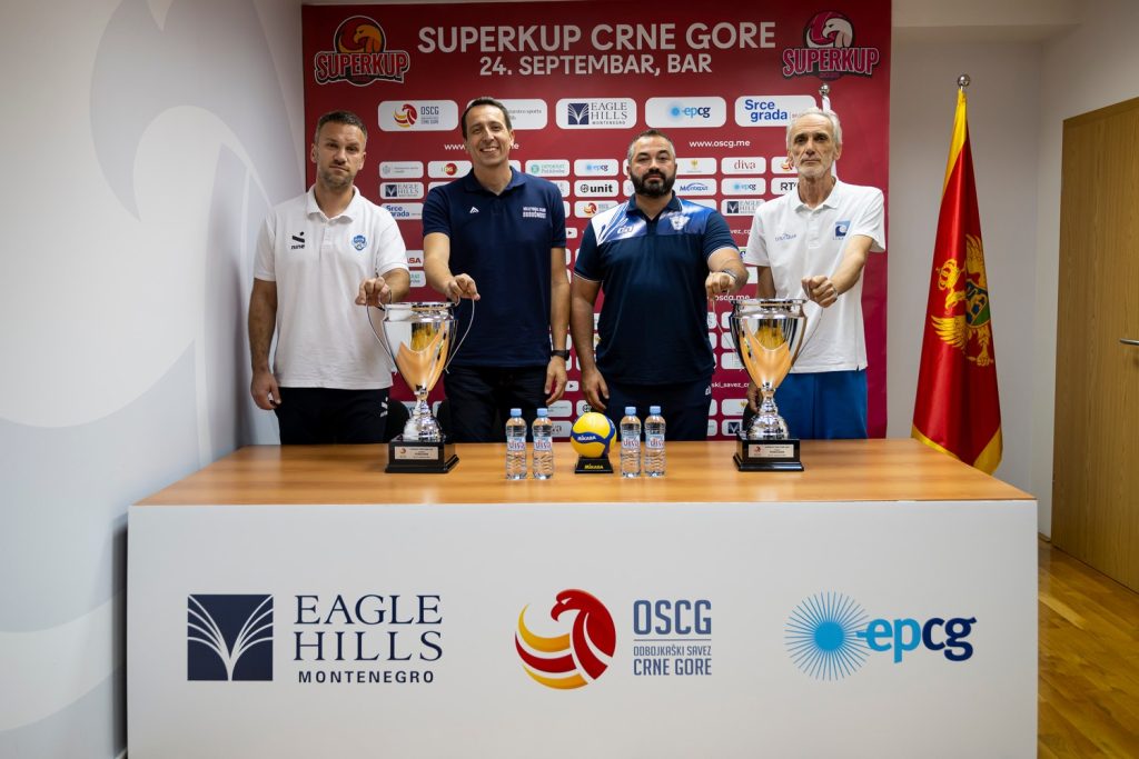 Sve je spremno za spektakl: Odbojkaški Superkup u srijedu u Baru - Odbojka Crna Gora