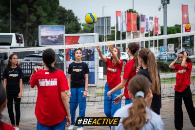 OSCG obilježio Evropsku i Dječiju nedjelju sporta - Odbojka Crna Gora