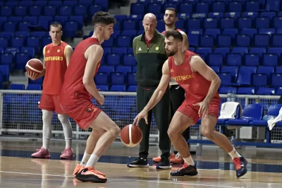 kosarkasi crna gora trening 2025