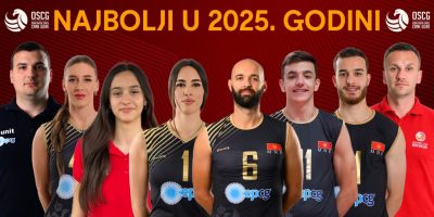 OSCG izabrao najbolje u 2025. godini - Odbojka Crna Gora
