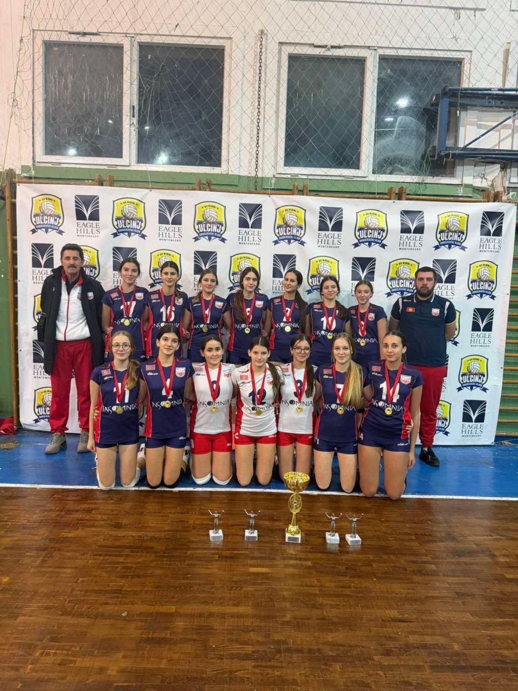 Pionirke Galeba pobjednice Novogodišnjeg turnira u Ulcinju - Odbojka Crna Gora