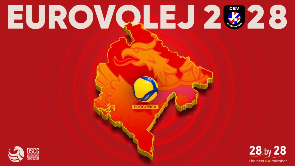 Istorijski dan za crnogorsku odbojku: Crna Gora domaćin Evropskog prvenstva 2028 za odbojkaše! - Odbojka Crna Gora