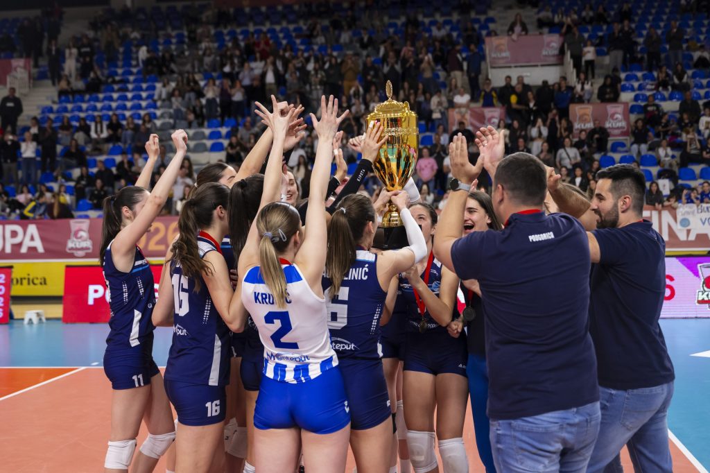 Odbojkašice Budućnosti preokretom za pamćenje do prvog Kupa u istoriji! - Odbojka Crna Gora