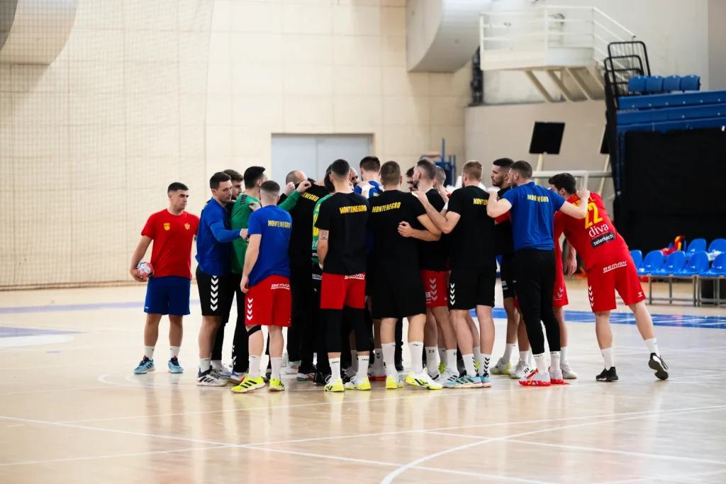 rukometasi crna gora trening 2026