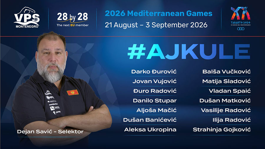 Ajkule stigle u Taranto | Vaterpolo i plivački Savez Crne Gore