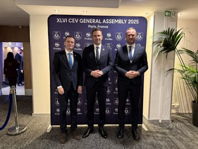 Kažić i Bošković na CEV Kongresu u Milanu - Odbojka Crna Gora