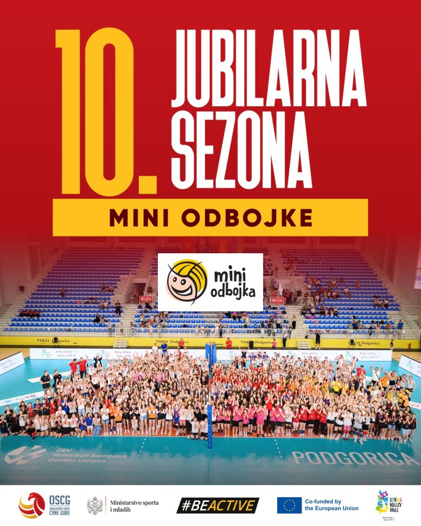 Mini odbojka – velika stvar: 10. sezona počinje u nedjelju
