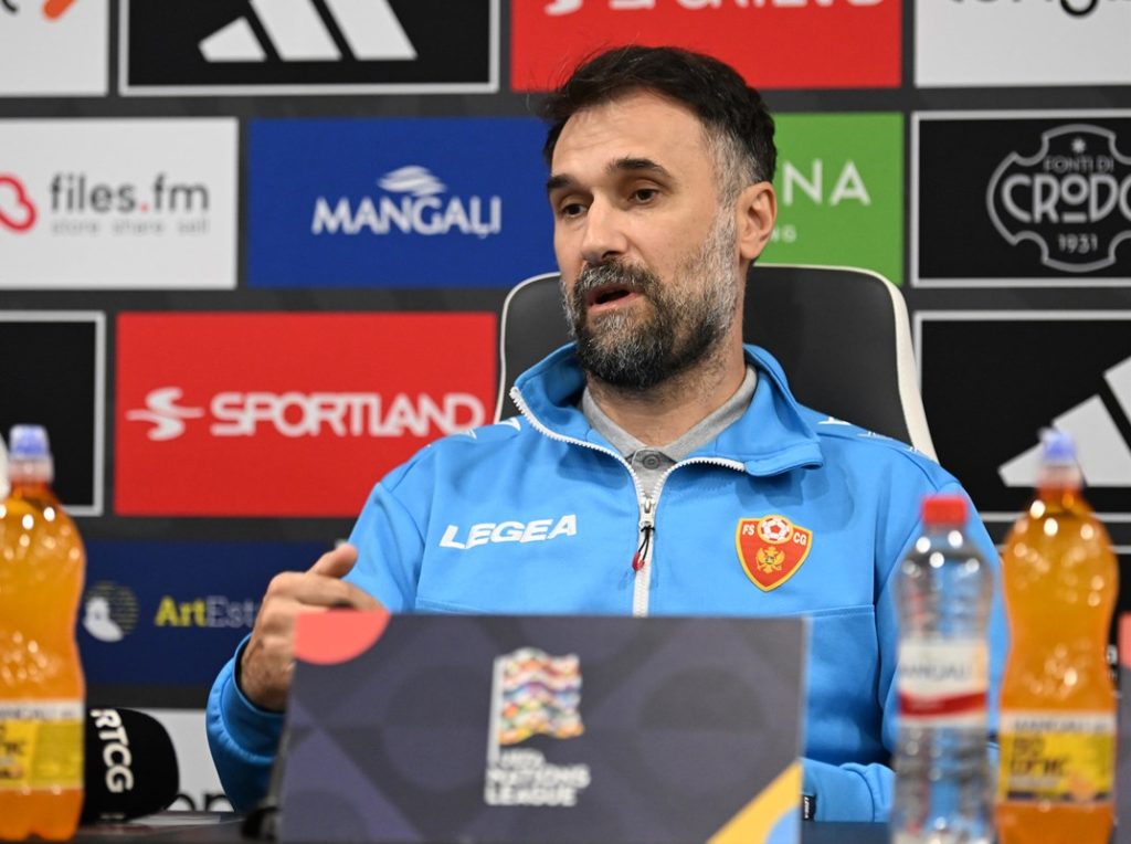 mirko vucinic press crna gora reprezentacija letonija